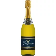 Вино ігристе Novellina, Fragolino Bianco, Біле, Солодке, 7%, 0.75 л